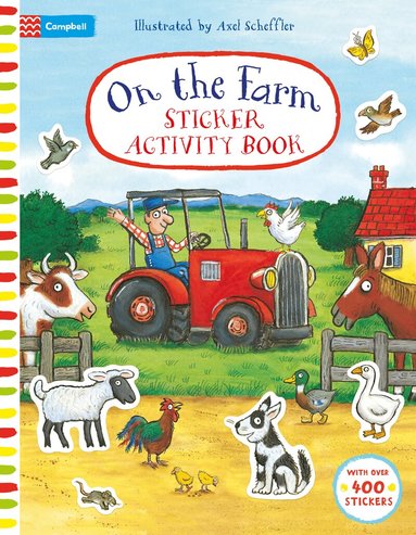Campbell Books - On The Farm Sticker Activity Book, Häftad