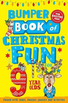 bokomslag Bumper Book of Christmas Fun for 9 Year Olds