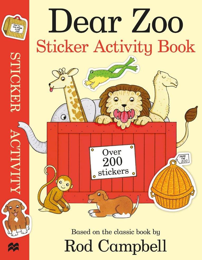Rod Campbell - Dear Zoo Sticker Activity Book, Häftad