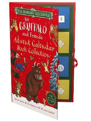 bokomslag The Gruffalo and Friends Advent Calendar Book Collection (2022)