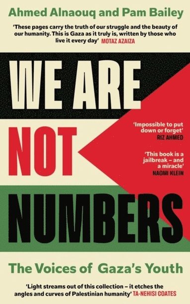 bokomslag We Are Not Numbers