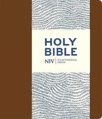 bokomslag NIV Journalling Brown Imitation Leather Bible with Clasp