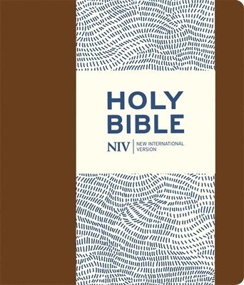 New International Version - NIV Journalling Brown Imitation Leather Bible with Clasp, Häftad
