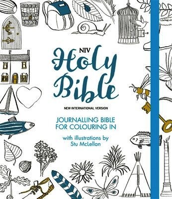 New International Version - NIV Journalling Bible for Colouring In, Inbunden