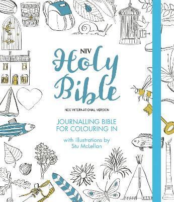 bokomslag NIV Journalling Bible for Colouring In