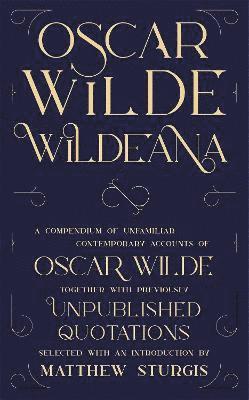 Wildeana (riverrun editions) 1