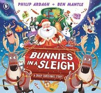 bokomslag Bunnies in a Sleigh: A Crazy Christmas Story!