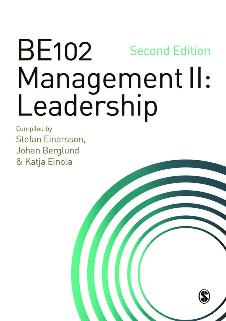 BE102 Management II: Leadership 1