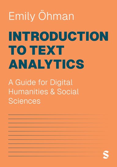 bokomslag Introduction to Text Analytics