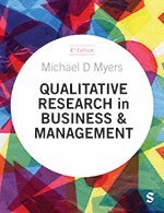 Michael D Myers - Qualitative Research in Business and Management, Inbunden