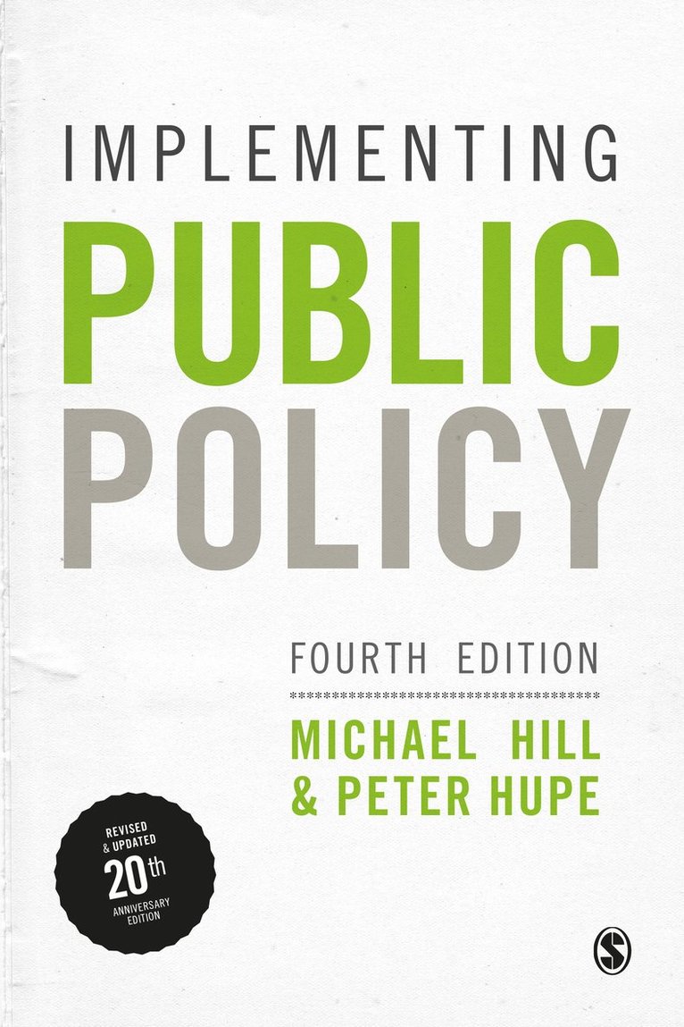 Implementing Public Policy 1