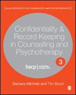 bokomslag Confidentiality & Record Keeping in Counselling & Psychotherapy