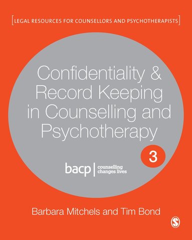 bokomslag Confidentiality & Record Keeping in Counselling & Psychotherapy