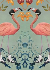 bokomslag Sandrine Chambery Flamingo's Lined Notebook: Plastic Free Packaging