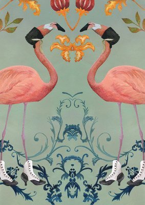 Sandrine Chambery Flamingo's Lined Notebook: Plastic Free Packaging 1