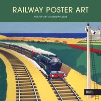 bokomslag Railway Poster Art National Railway Museum Square Wall Calendar 2025