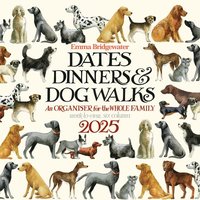 bokomslag Emma Bridgewater Dates, Dinners & Dog Walks Week-To-View Planner Wall Calendar 2025
