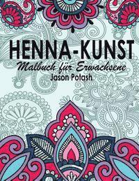 bokomslag Henna-Kunst Malbuch Fur Erwachsene