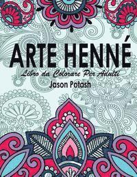 Arte Henne Libro da Colorare Per Adulti 1