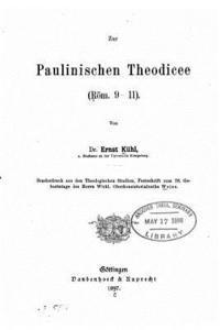bokomslag Zur paulinischen Theodicee, röm. 9-11