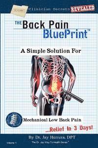 bokomslag The Back Pain BluePrint: A Simple Solution For Mechanical Low Back Pain