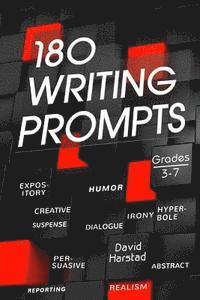 bokomslag 180 Writing Prompts: For Parents & Teachers (Grades 3-7)