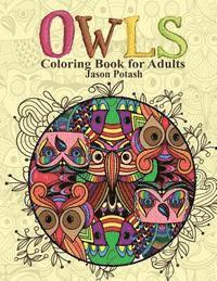bokomslag Owls Coloring Book For Adults