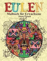 bokomslag Eulen Malbuch Fur Erwachsene