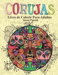 bokomslag Corujas Livro de Colorir Para Adultos