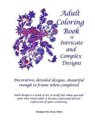 bokomslag Adult Coloring Book: Intricate and Complex Designs