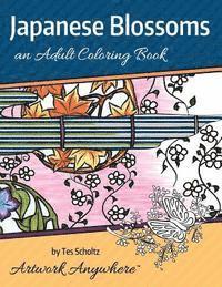 Japanese Blossoms: an Adult Coloring Book 1