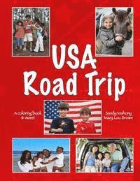 Sandy Mahony, Mary Lou Brown - U.S.A. Road Trip Coloring Book, Häftad