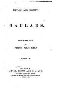 English and Scottish Ballads 1