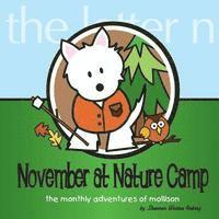 bokomslag November at Nature Camp: The Monthly Adventures of Mollison