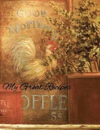 Parker Moon - My Great Recipes: Vintage Sign, Häftad