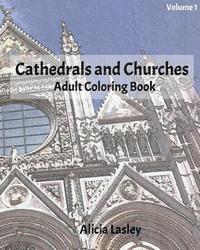 bokomslag Cathedrals and Churches: Adult Coloring Book, Volume 1: Cathedral Sketches for Coloring