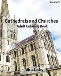 bokomslag Cathedrals and Churches: Adult Coloring Book, Volume 3: Cathedral Sketches for Coloring