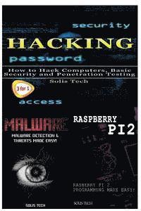 bokomslag Hacking + Malware + Raspberry Pi 2