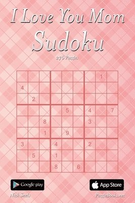 bokomslag I Love You Mom Sudoku - 276 Logic Puzzles