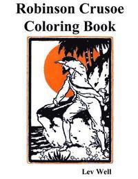 bokomslag Robinson Crusoe Coloring Book