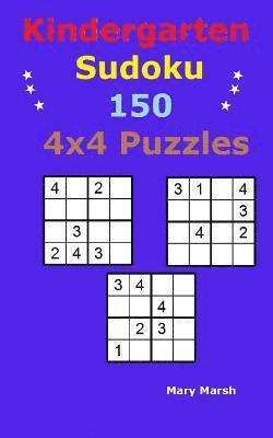 bokomslag Kindergarten Sudoku 150 4x4 Puzzles