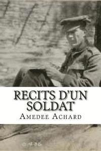 bokomslag Recits d'un soldat