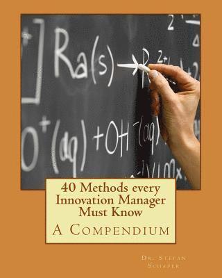 bokomslag 40 Methods every Innovation Manager Must Know