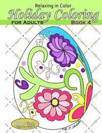 bokomslag Relaxing in Color Holiday Coloring Book for Adults