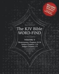 bokomslag The KJV Bible Word-Find: Volume 5, Deuteronomy Chapters 24-34, Joshua Chapters 1-24, Judges Chapters 1-9
