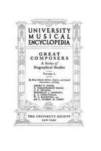 bokomslag University musical encyclopedia - Vol. I