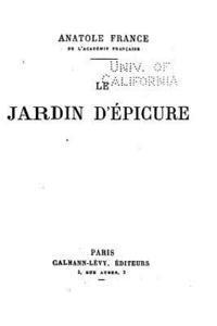 Le jardin d'Épicure 1