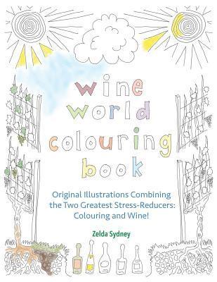 bokomslag Wine World Colouring Book