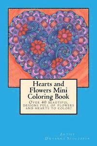 Hearts and Flowers Mini Coloring Book 1