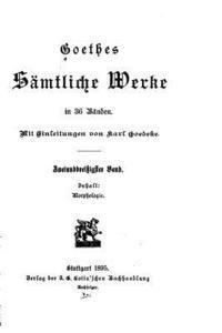 bokomslag Goethes sämtliche werke